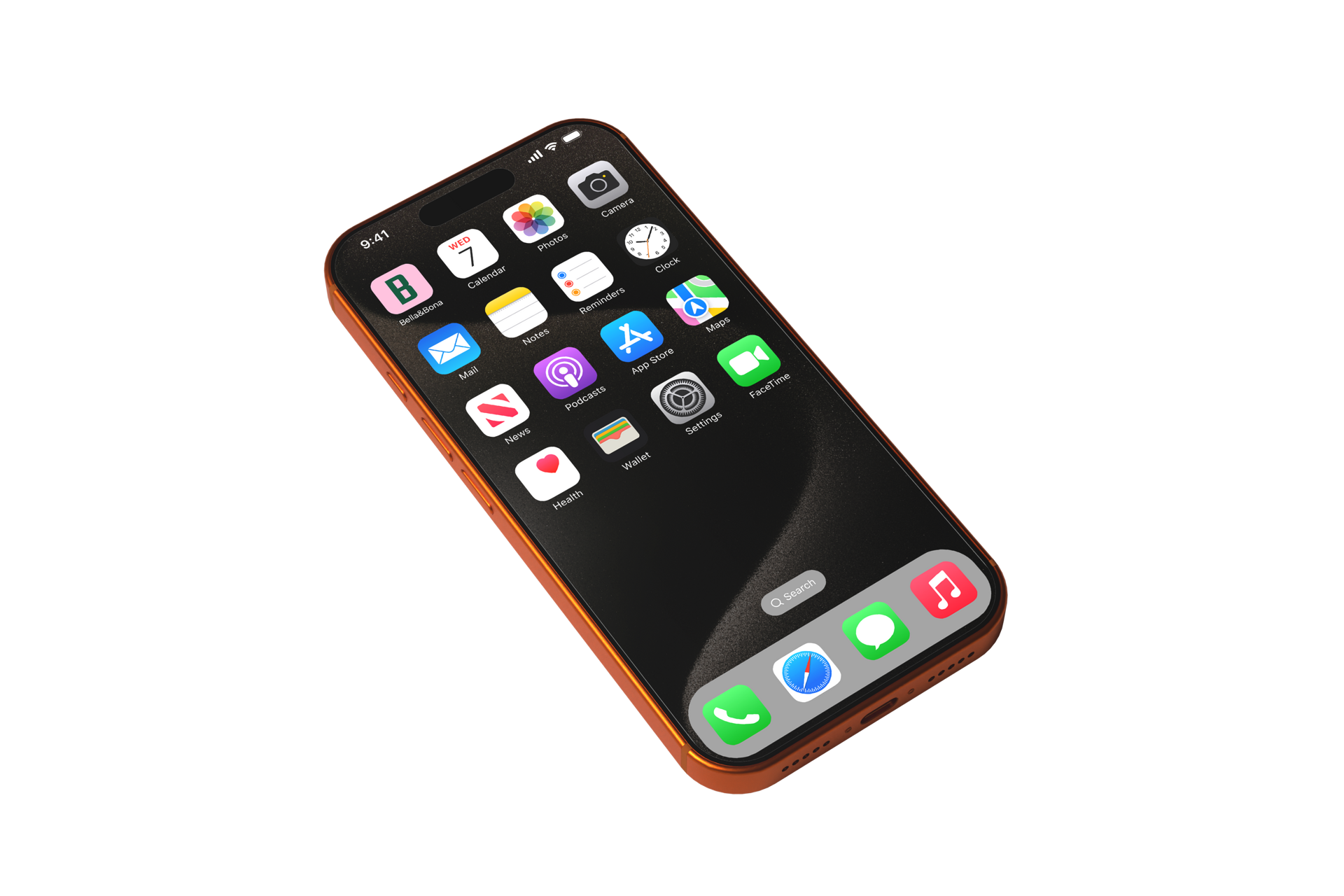 The Bella&Bona app on a phone home screen