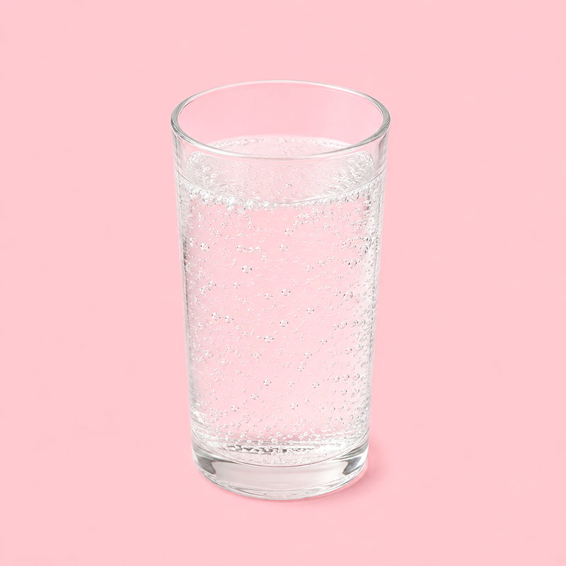 Sparkling water (0.75L glass bottle)