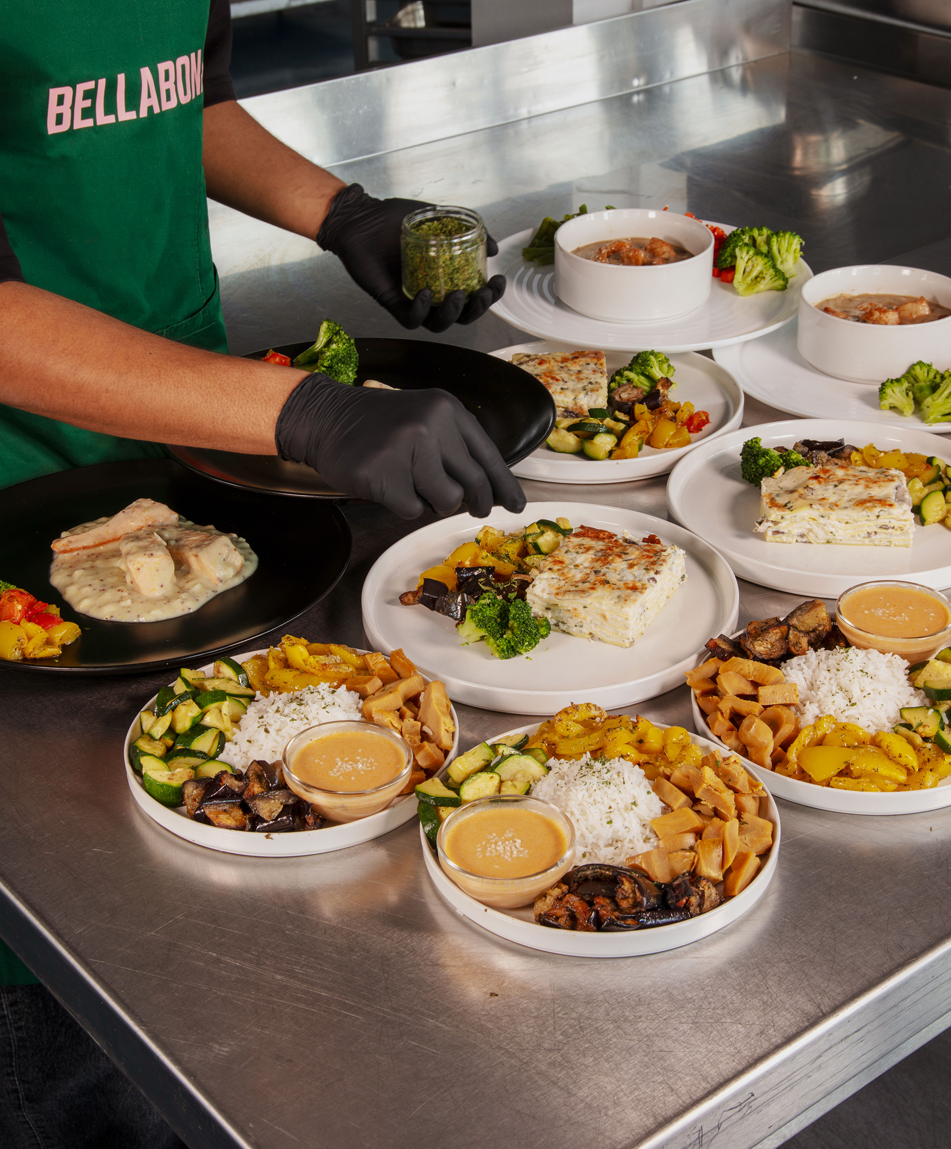 Fresh office lunch bowl