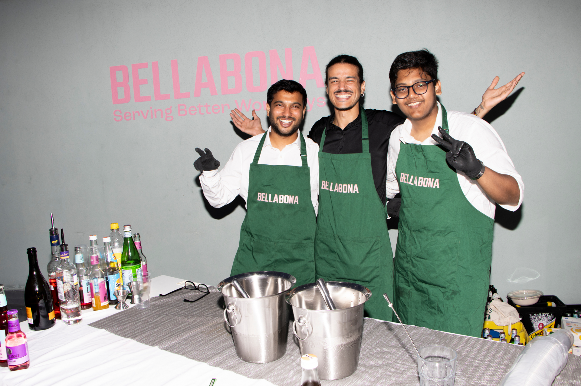 The new Bella&Bona Berlin office during the Office Warming Party