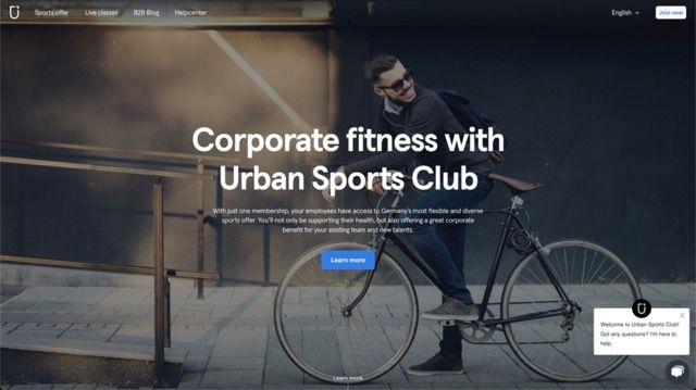 Urban Sports Club provides access to a variety of fitness studios and classes.