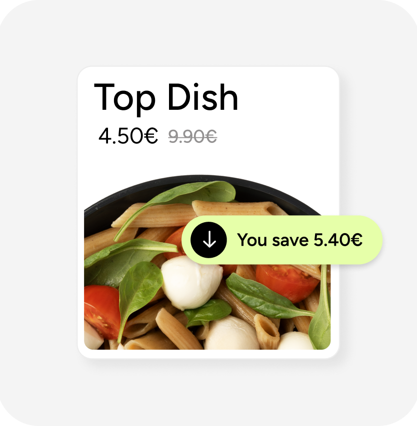 Top Dish — discounted price on a fresh bowl