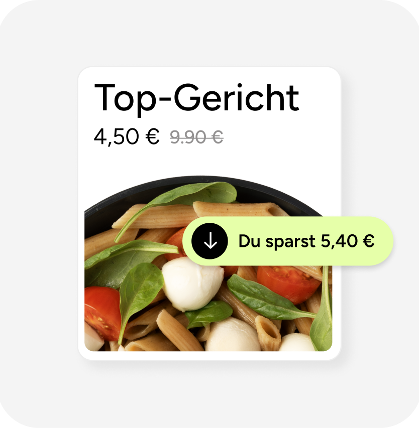 Top-Gericht — reduzierter Preis für eine frische Bowl