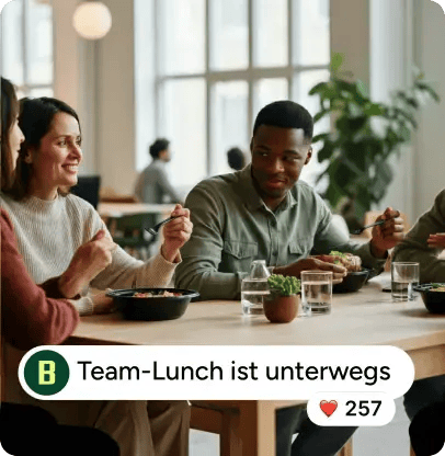 Lunch runs automatically