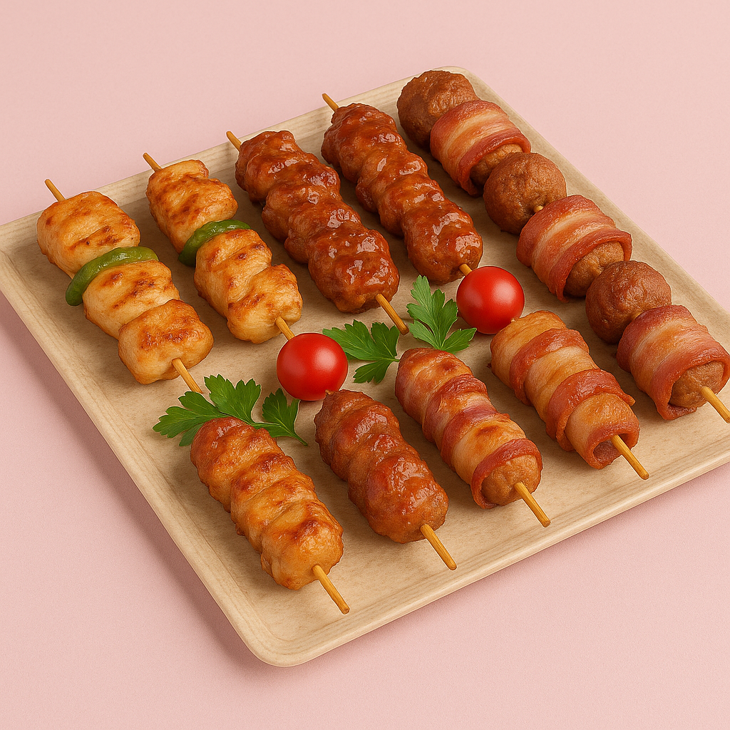 Meat Skewer Selection