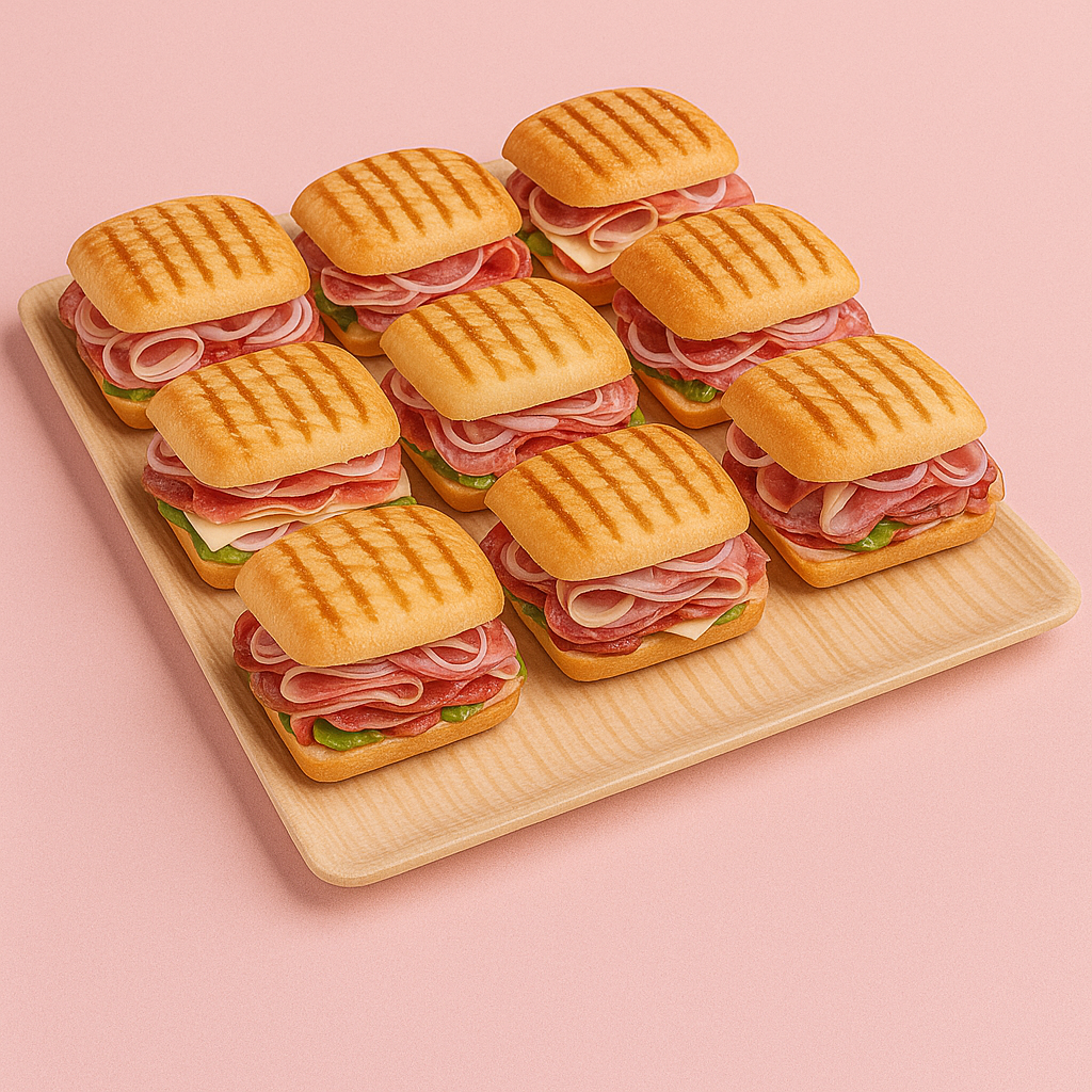 Mixed Cold Cut Paninis