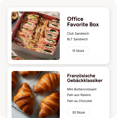bellabona order catering boxes bounding