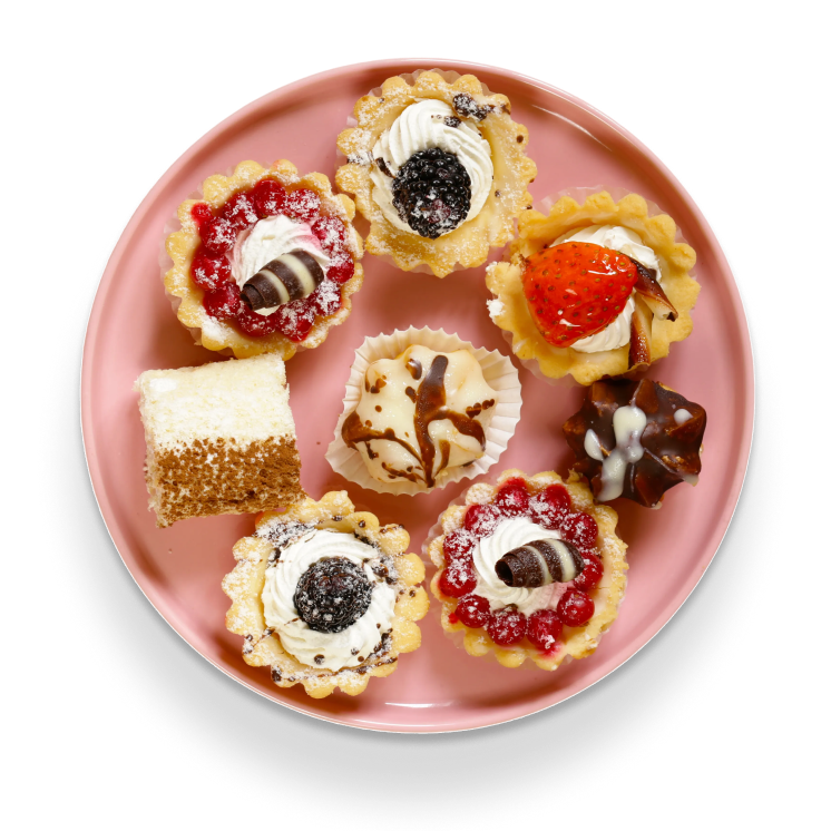 Dessertplatte