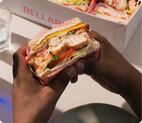 bellabona catering sandwich